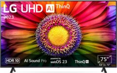 LG 75UR80006LJ 190 cm (75 Zoll) UHD Fernseher für 729€