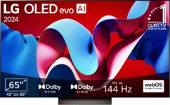 LG OLED65C47LA TV 65″ (165 cm) OLED evo Fernseher für 1.619€