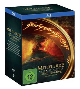 Mittelerde 6-Film-Collection – Kinoversionen [Blu-ray] für 21,97€