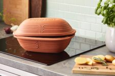 Römertopf Tonbräter im modern Keramik-Look (3L) für 39,95€