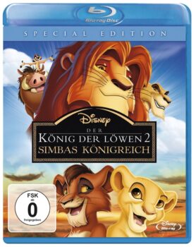 Der König der Löwen 2 – Simbas Königreich [Blu-ray] für 3,83€