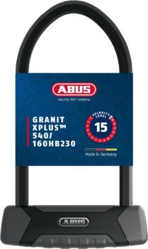 ABUS Bügelschloss Granit XPlus 540 mit USH-Halterung für 69,24 Euro