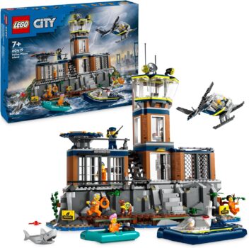 LEGO City Polizeistation auf der Gefängnisinsel (60419) für 59,99 Euro