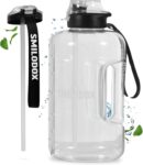 SMILODOX Trinkflasche (1,5 Liter) mit Strohhalm für 8,10 Euro