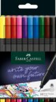 Faber-Castell 151610 mit 10 Grip Finelinern (0,4mm) für 2,99 Euro