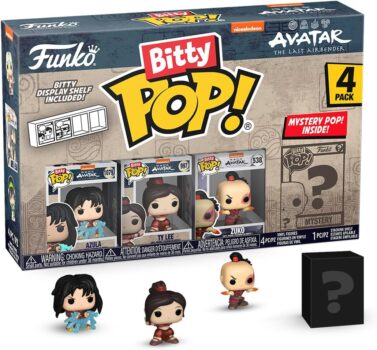 Funko Bitty Pop! Avatar – Azula, Zuko & Co. – 4 Mini-Figuren für 7,99 Euro