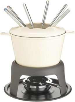 MasterClass Gusseisen-Fondue-Set (21 x 18 cm) für 26,80 Euro