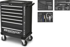 MATADOR Ratio Werkstattwagen mit 150 Werkzeugen (81639150) für 496,82 Euro