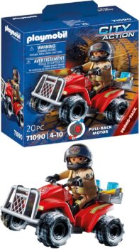 PLAYMOBIL City Action – Feuerwehr-Speed Quad (71090) für 9,49 Euro
