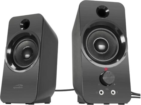 Speedlink DAROC Stereo PC -Lautsprecher für 10 Euro
