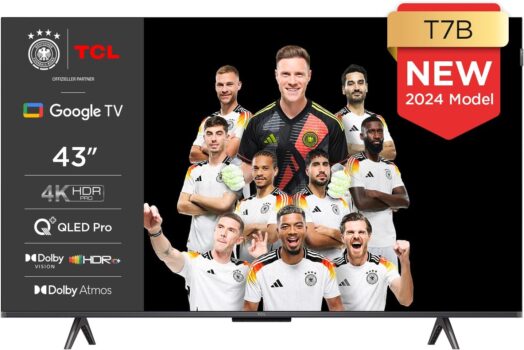 TCL 43T7B 43-Zoll QLED Pro Fernseher für 279 Euro