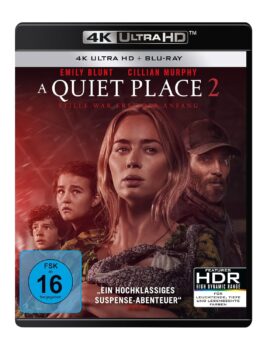 A Quiet Place 2 (4K Ultra-HD) (+ Blu-ray 2D) für 12,99 Euro