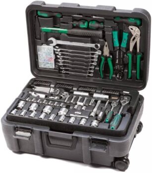 122-teiliger Brüder Mannesmann Werkzeugkoffer (M29070) für 89,99 Euro