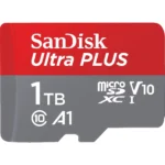 SANDISK Ultra® PLUS Micro-SDXC Speicherkarte (1 TB) für 59 Euro