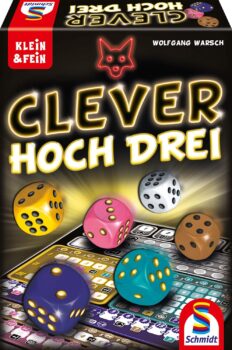 Schmidt Spiele 49384 Clever hoch DREI Würfelspiel für 6,99 Euro