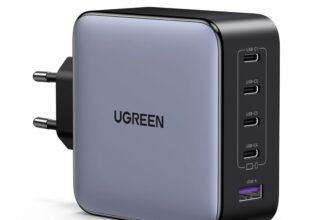UGREEN Nexode USB-C Ladegerät (100W, 5-Port) für 34,97 Euro