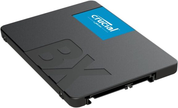 Crucial BX500 interne SATA SSD-Festplatte (480GB) für 34,99 Euro