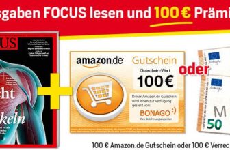 26 Ausgaben FOCUS für 35,20 Euro