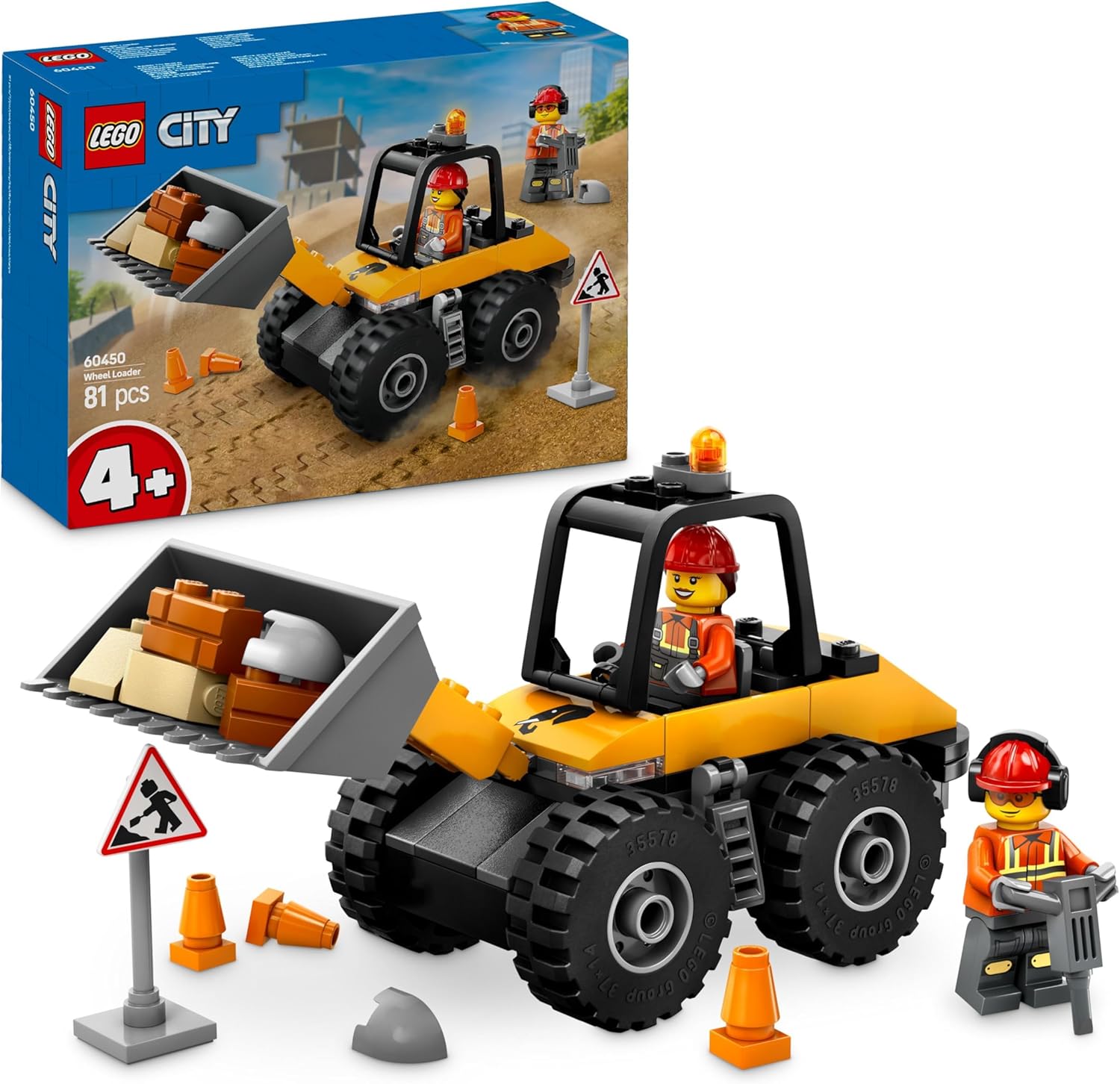 LEGO City Radlader (60450) für 10,57 Euro 💸 | EasyDealz