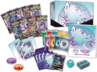 Pokémon Top-Trainer-Box Karmesin & Purpur – Gewalten der Zeit für 42,60 Euro