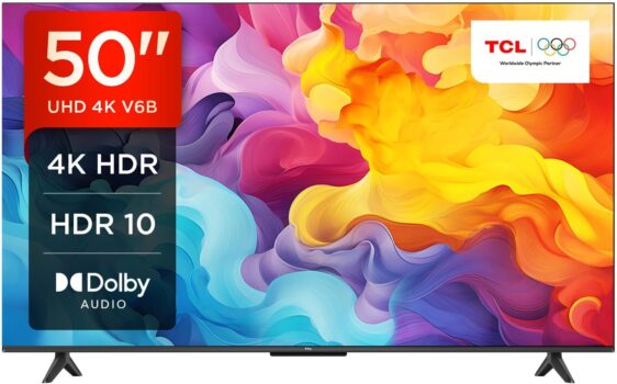 TCL 50V6B 50 Zoll 4K Ultra HD HDR TV für 299 Euro