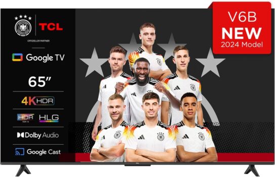 TCL 65V6B 4K Ultra HD Smart TV (65 Zoll) für 479 Euro