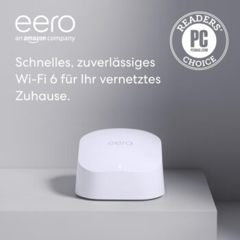 Amazon eero 6 Mesh-WLAN-Router für 89,99 Euro