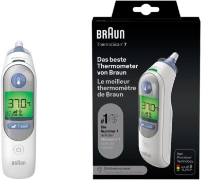 Braun ThermoScan 7 Ohrthermometer (BRAIRT6520) für 35,69 Euro