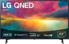 LG 43QNED756RA QNED-Fernseher für 329 Euro