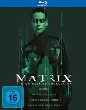 Matrix 4-Film Déjà Vu Collection [Blu-ray] für 19,77 Euro