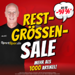 SportSpar Restgrößensale – mehr als 1000 Artikel mit bis zu 97% Rabatt!