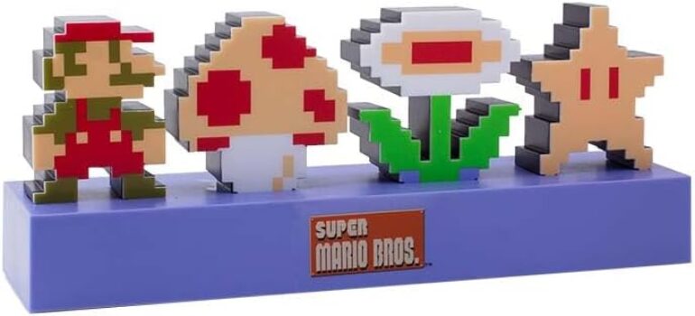 Super Mario Bros Icons Licht für 19,99 Euro