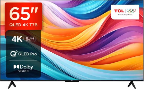 TCL 65T7B 65-Zoll QLED Pro Fernseher für 499 Euro