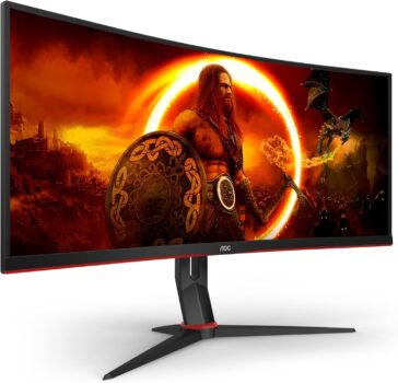 AOC Gaming CU34G2XP – 34 Zoll WQHD Curved Monitor für 259 Euro