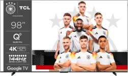 TCL98C61BX7 QLED-Fernseher (98 Zoll) für 1.274,15 Euro