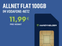 Der beste Handytarif 2025? 100GB klarmobil im Vodafone Netz für 11,99€