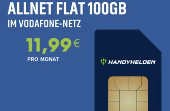 Der beste Handytarif 2025? 100GB klarmobil im Vodafone Netz für 11,99€
