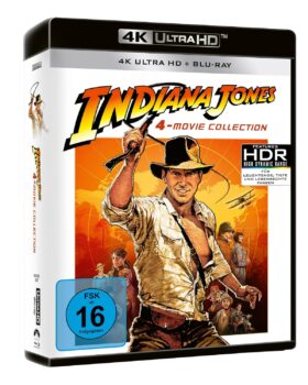 Indiana Jones – 4-Movie Collection für 47,97 Euro