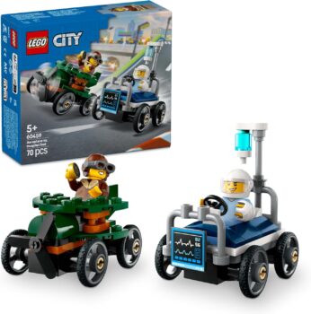 LEGO City Flugzeug vs. Krankenhausbett Rennwagen Set (60459) für 6,99 Euro