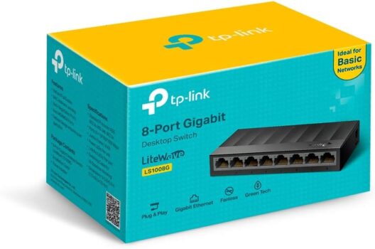 TP-Link 8-Port Gigabit Switch (LS1008G) für 14,69 Euro