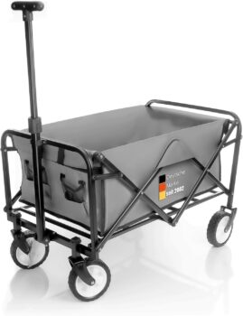 BigDean Bollerwagen (faltbar, bis 80kg) für 38,94 Euro