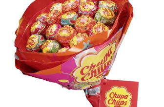 Chupa Chups Lutscher Blumenstrauss (19 Lollis) für 9,20 Euro