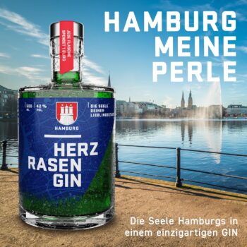 HERZRASEN GIN – Hamburg Edition (0,5L) für 19,95 Euro