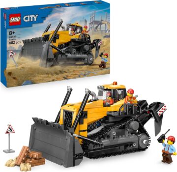 LEGO City – Gelber Bulldozer Set (60466) für 38,99 Euro