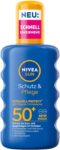 NIVEA SUN Schutz & Pflege Sonnenspray LSF 50+ (200ml) für 7,60 Euro