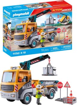 PLAYMOBIL Baustellen-LKW mit Kran (71750) für 24,99 Euro
