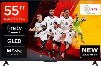 TCL 55T6C 55 Zoll QLED 4K HDR Fernseher für 329 Euro