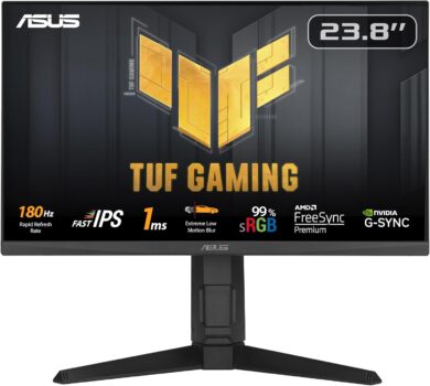 ASUS TUF Gaming VG249QL3A – 24 Zoll Full HD Monitor für 106,99 Euro