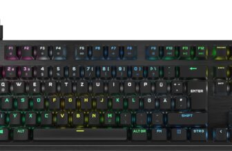 Corsair K60 PRO TKL RGB Tenkeyless Gaming-Tastatur für 69,89 Euro