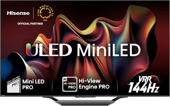 Hisense 75U7NQ 189cm (75 Zoll) Fernseher für 899,99 Euro